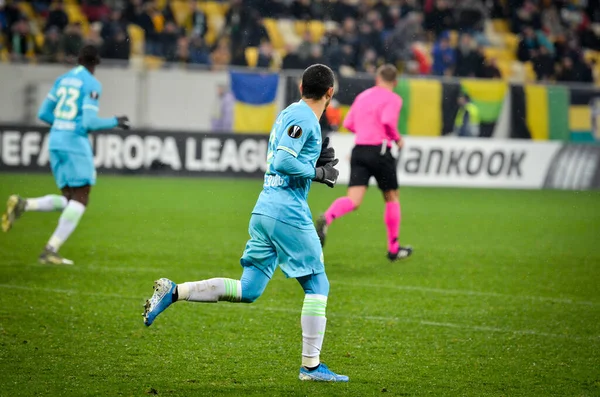 Lviv Ukraina November 2019 William Spelare Uefa Europa League Matchen — Stockfoto