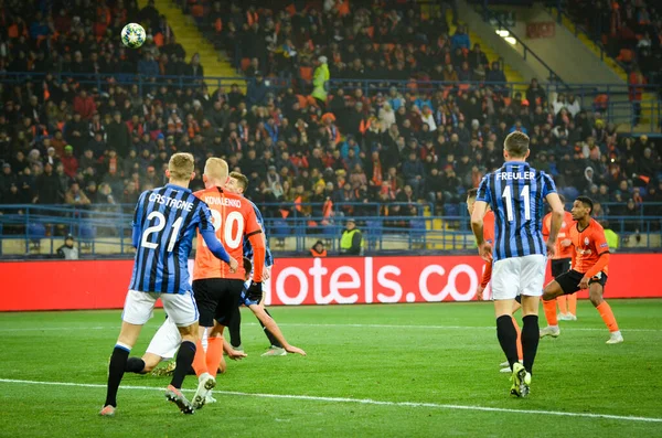 Kharkiv Ukraine December 2019 Timothy Castagne Player Uefa Champions League — Stok fotoğraf