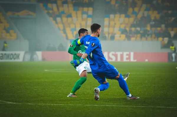 Lviv Ukraine November 2019 Arnaud Nordin Player Uefa Europa League — Stock Fotó