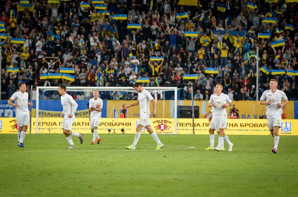 우크라 Dnipro Ukraine September 2019 우크라이나 우크라이나 우크라이나 나이지리아간의 친선경기 — 스톡 사진