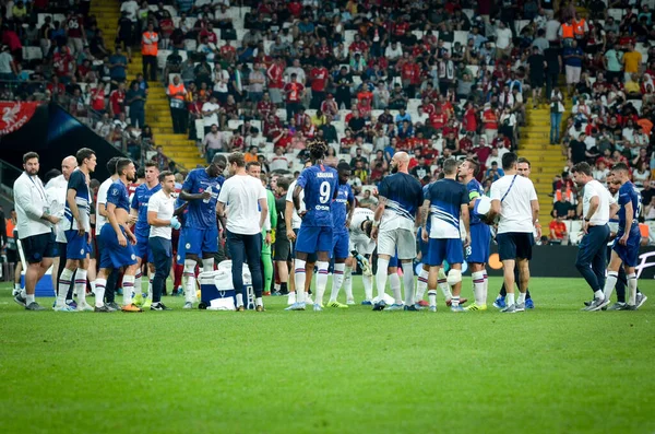 Istanbul Turkey August 2019 Chelsea Player Half Time Break Uefa — Stockfoto