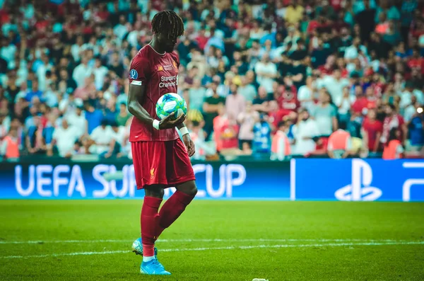 Istanbul Turkey August 2019 Tammy Abraham Player Uefa Super Cup — Stockfoto