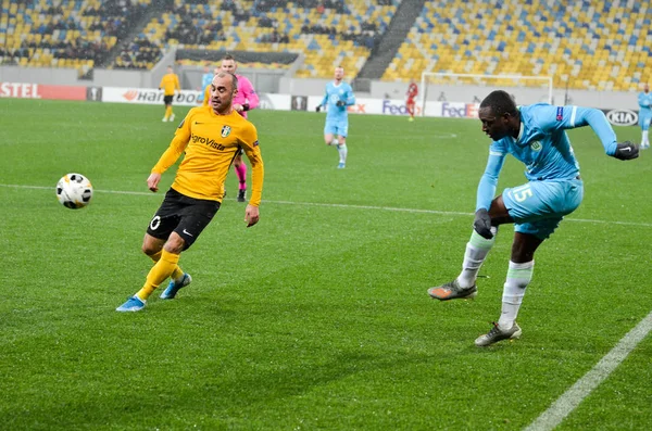 Lviv Ucrania Noviembre 2019 Jerome Roussillon Jugador Durante Partido Uefa — Foto de Stock