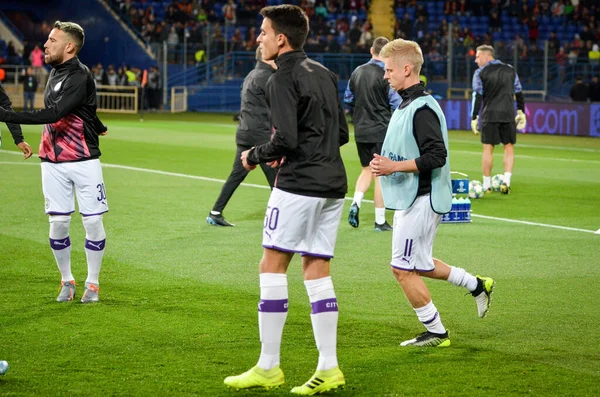 Kharkiv Ukraine September 2019 Oleksandr Zinchenko Player Uefa Champions League — Zdjęcie stockowe