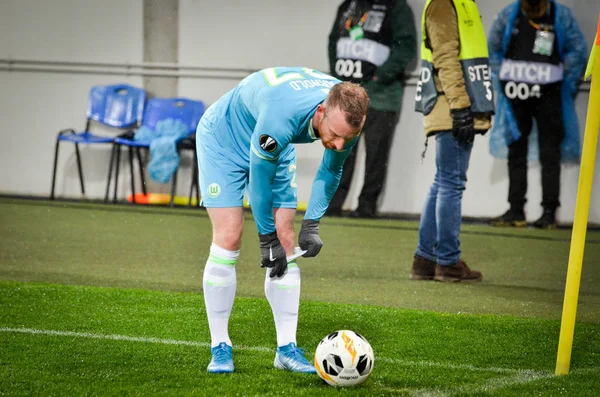 Lviv Ukraina November 2019 Maximilian Arnold Spelare Uefa Europa League — Stockfoto