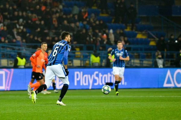 KHARKIV, UKRAINE - December 11, 2019: Jose Luis Palomino player during the UEFA Champions League match between Shakhtar vs Atalanta Bergamasca Calcio BC (Italy), Ukraine