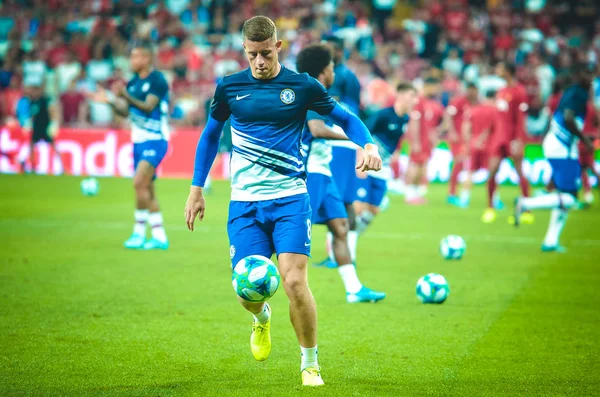 Istanbul Turkey August 2019 Ross Barkley Uefa Super Cup Finals — Stock fotografie