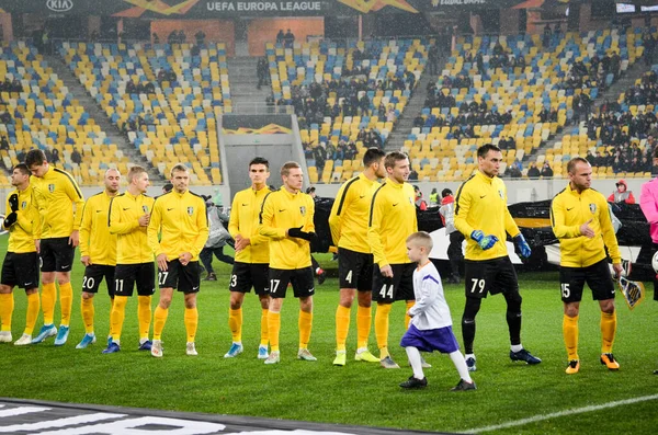 Lviv Ukraine Novembre 2019 Joueur Alexandrie Lors Match Ligue Europa — Photo