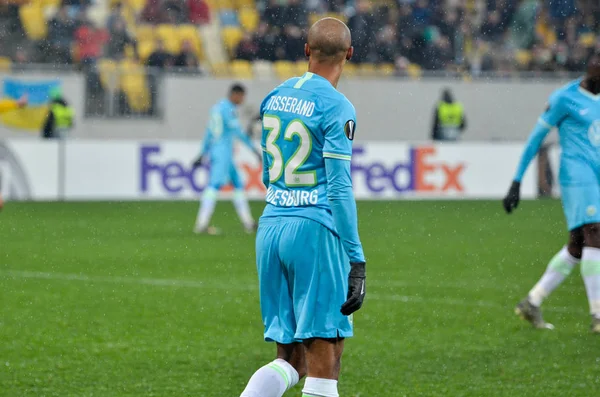 Lviv Ucrania Noviembre 2019 Marcel Tisserand Jugador Durante Partido Uefa — Foto de Stock