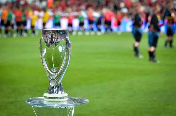 Estambul Turquía Agosto 2019 Supercopa Oficial 2019 Uefa Estambul Está —  Fotos de Stock