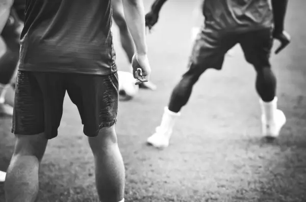 Istanbul Turkey August 2019 Soccer Training Session Unknown Football Players — Stock Photo, Image