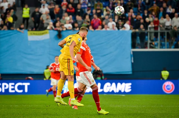 Saint Petersburg Rússia Novembro 2019 Jogador Toby Alderweireld Durante Jogo — Fotografia de Stock