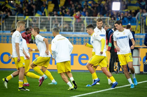 Kyiv Ukraine October 2019 Training Session Football Team Ukraine Uefa — Stock Photo, Image