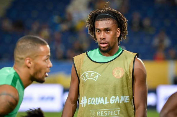 Dnipro Ucrania Septiembre 2019 Alex Iwobi Jugador Durante Partido Amistoso — Foto de Stock