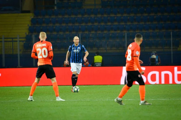 Kharkiv Ukraine December 2019 Football Player Uefa Champions League Match — Stock fotografie