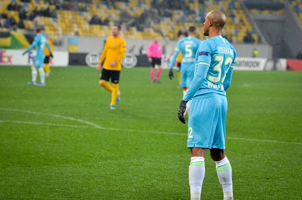 Lviv Ukraina November 2019 Marcel Tisserand Spelare Uefa Europa League — Stockfoto