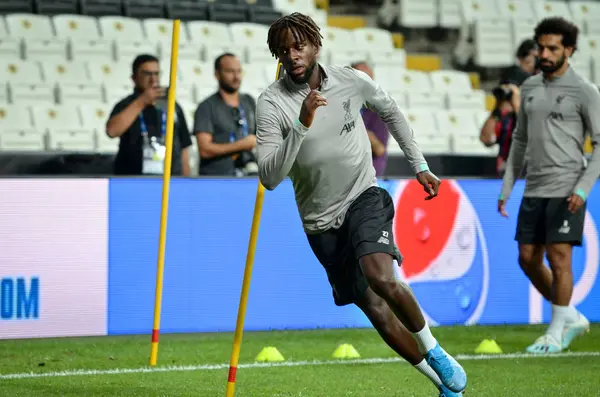 Estambul Turquía Agosto 2019 Divock Origi Antes Del Partido Final — Foto de Stock