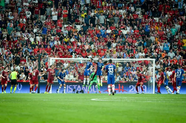 Istanbul Turkey August 2019 Football Player Uefa Super Cup Finals — Stock Photo, Image