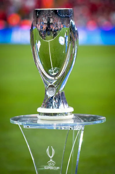 Istanbul Turki Agustus 2019 Piala Super Uefa 2019 Resmi Istanbul — Stok Foto