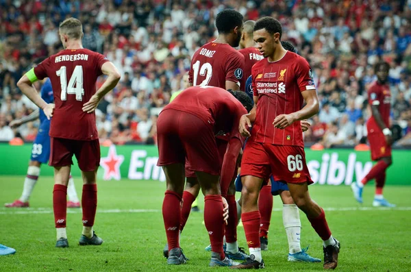 Istanbul Turkey August 2019 Trent Alexander Arnold Player Uefa Super — Stok fotoğraf