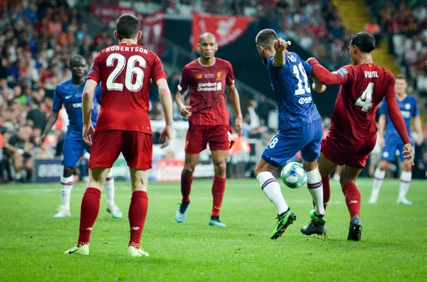 Istanbul Turquie Août 2019 Olivier Giroud Finale Super Coupe Uefa — Photo