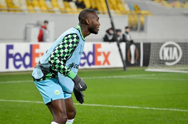 Lviv Ucrania Noviembre 2019 Josuha Guilavogui Durante Partido Uefa Europa — Foto de Stock