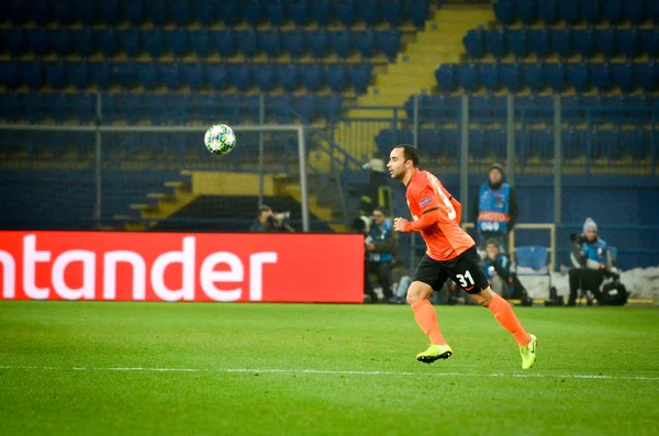 Kharkiv Ukraine Dezembro 2019 Jogador Ismaily Durante Jogo Liga Dos — Fotografia de Stock