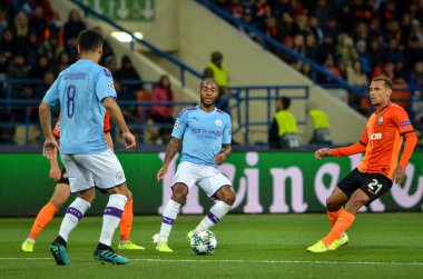 KHARKIV, UKRAINE - September 18, 2019: Ilkay Gundogan player during the UEFA Champions League match between Shakhtar Donetsk vs Manchester City (England), Ukraine