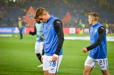 KHARKIV, UKRAINE - December 11, 2019: Mario Pasalic player during the UEFA Champions League match between Shakhtar vs Atalanta Bergamasca Calcio BC (Italy), Ukraine