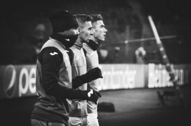 KHARKIV, UKRAINE - December 11, 2019:  Robin Gosens player during the UEFA Champions League match between Shakhtar vs Atalanta Bergamasca Calcio BC (Italy), Ukraine