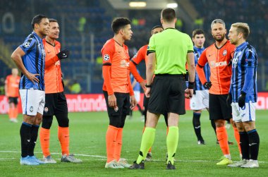 KHARKIV, UKRAINE - December 11, 2019: Referee Felix Zwaye