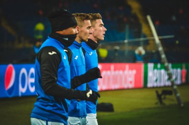 KHARKIV, UKRAINE - December 11, 2019:  Robin Gosens player during the UEFA Champions League match between Shakhtar vs Atalanta Bergamasca Calcio BC (Italy), Ukraine