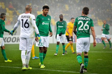 LVIV, UKRAINE - November 07, 2019: Stephane Ruffier player during the UEFA Europa League match between Alexandria (Ukraine) vs AS Saint Etienne (France), Ukraine