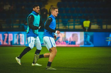 KHARKIV, UKRAINE - December 11, 2019: Robin Gosens player during the UEFA Champions League match between Shakhtar vs Atalanta Bergamasca Calcio BC (Italy), Ukraine