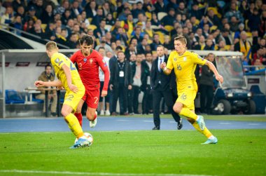 Kyiv, Ukrayna - 14 Ekim 2019: Joao Felix