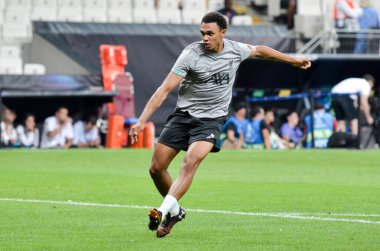 İstanbul, Türkiye - 14 Ağustos 2019: Trent Alexander-Arnol