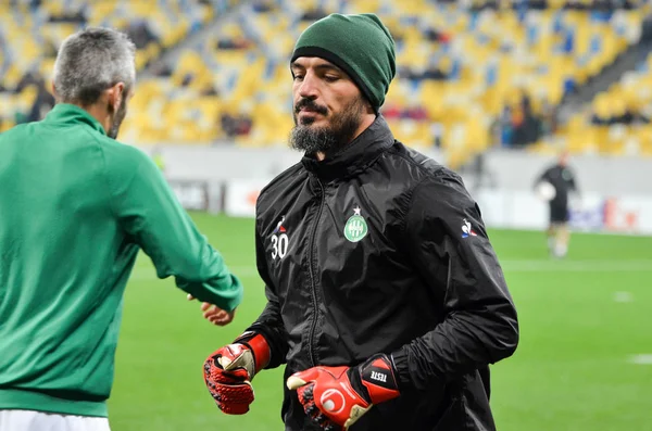 Lviv Ucrania Noviembre 2019 Jessy Moulin Jugador Durante Partido Uefa —  Fotos de Stock