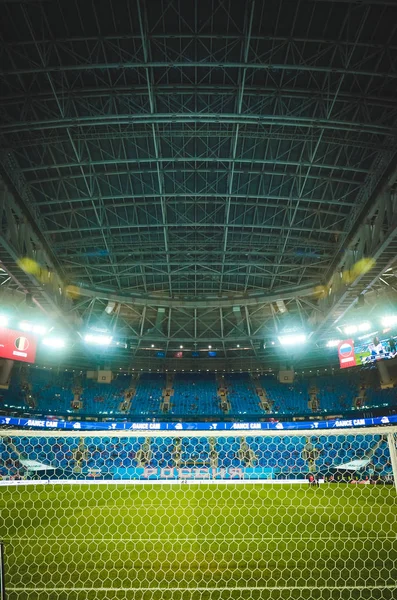 Saint Petersburg Rusia Noviembre 2019 Vista General Del Estadio Gazprom — Foto de Stock