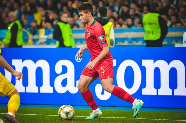 Kyiv Ukraine October 2019 Raphael Guerreiro Player Uefa Euro 2020 — Stock Photo, Image