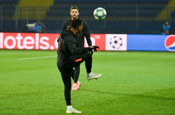 Kharkiv Ukraine December 2019 Football Player Uefa Champions League Match — ストック写真