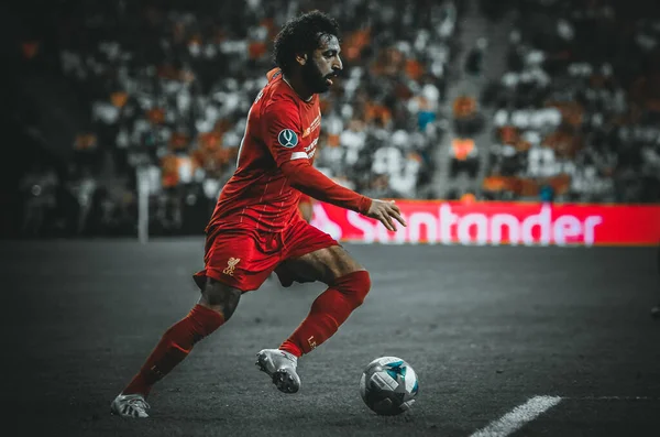 Istanbul Turkey August 2019 Mohamed Salah Player Uefa Super Cup — Stock fotografie