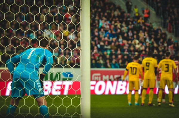 Saint Petersburg Russia November 2019 Thibaut Courtois Player Uefa Euro — 图库照片