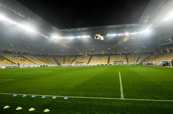 Lviv Ukraine Novembre 2019 Vue Générale Stade Vue Intérieur Bol — Photo
