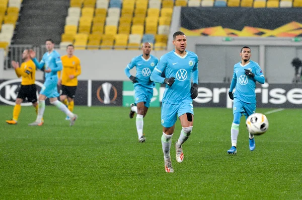 Lviv Ukraine Novembre 2019 William Lors Match Ligue Europa Entre — Photo