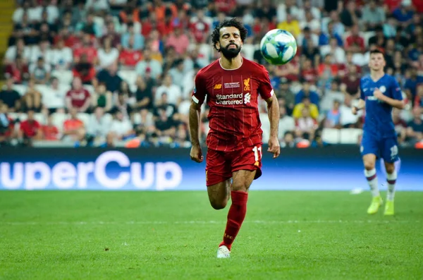 Istanbul Turkey August 2019 Mohamed Salah Player Uefa Super Cup — Stock Fotó