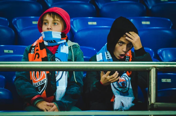 Kharkiv Ukraine September 2019 Football Fans Stadium Support Team Uefa — Φωτογραφία Αρχείου