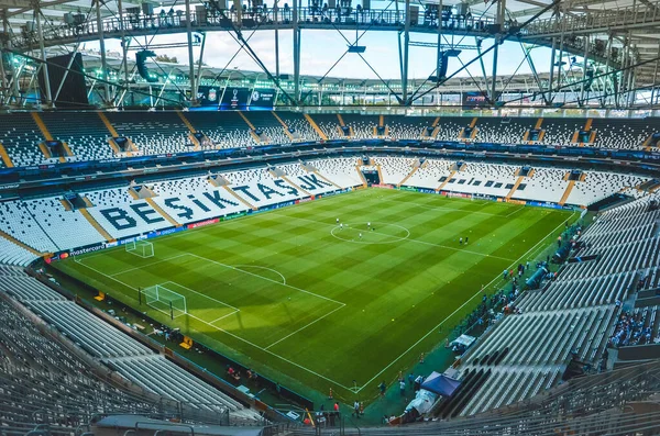 Istanbul Turkije Augustus 2019 Algemeen Zicht Het Stadion Vodafone Arenamet — Stockfoto