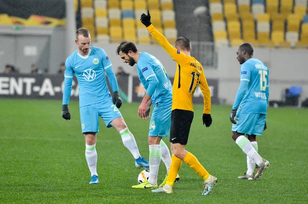 Lviv Ukraine Novembre 2019 Admir Mehmedi Lors Match Ligue Europa — Photo