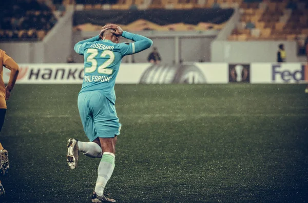 Lviv Ukraine November 2019 Marcel Tisserand Player Uefa Europa League — Stock Photo, Image