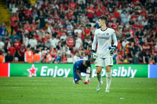 Istanbul Turkey August 2019 Kepa Arrizabalaga Player Uefa Super Cup — Zdjęcie stockowe